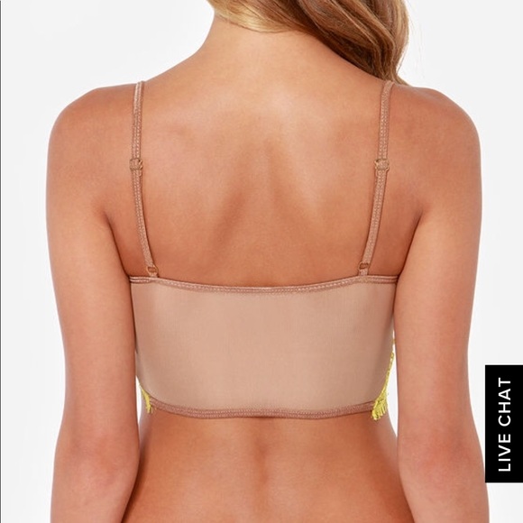 NWOT For Love And Lemons Bat Your Lashes Bra - Picture 4 of 8